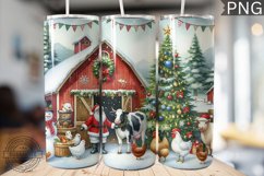 Farm Animals Tumbler Wrap - Christmas Tumbler Design Product Image 1