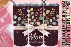 Vibrant Journeys 20oz tumbler wrap, Mother's Day Product Image 1