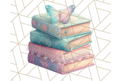 Cottagecore Butterfly and Book PNG Clipart Reading Elements Product Image 5