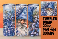 Sunshine Gnome Sublimation Tumbler Wrap 20oz Product Image 1