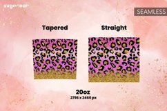 Pink Glitter | Skinny 20 oz | Tapered | Straight Product Image 2