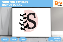 Sunfern Rituals Boho Floral Monogram Product Image 1
