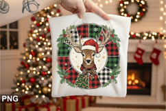 Christmas Deer Sublimation - Christmas PNG Design Product Image 4