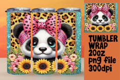 CHARMING 20oz Tumbler Template , Cute Animals Product Image 1