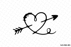 Heart SVG | SVG Cut files | Cricut Product Image 1