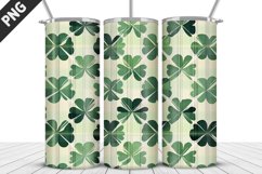 St Patrick&#039;s Day Pattern Tumbler Wrap| Sublimation Design Product Image 1