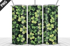 St Patrick&#039;s Day Tumbler Wrap| Sublimation Design Product Image 1