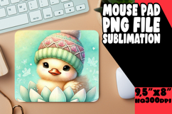 JOYFUL MOUSE MAT SUBLIMATION STYLE, Cute Animals Product Image 1