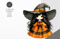 Halloween clipart, Witch clipart, Kids Halloween Product Image 1