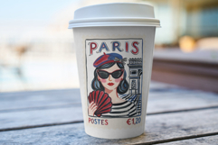 Letters from Paris Postage Stamps Clipart Product Image 5