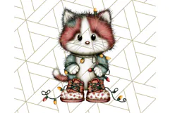 Christmas Animal Clipart, Festive Animals in Holiday Outfits Product Image 5