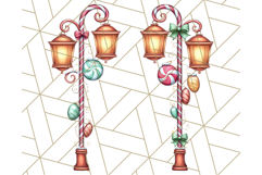 Christmas North Pole Village PNG Clipart, Cute Holiday Art Product Image 5