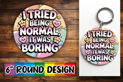 Heartfelt Circle Car Coasters, Sarcastic Quote Product Image 1