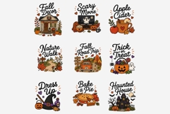 Fall Bucket List Clipart PNG, 31 Autumn Activity Product Image 2