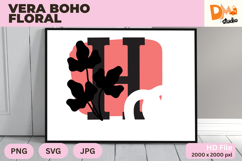 Veranique Boho Floral Monogram Product Image 1