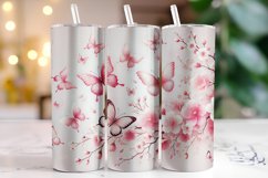 Butterfly Tumbler Wrap | Sublimation | Tumblers Product Image 1