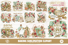 Baking Sublimation Clipart Product Image 1