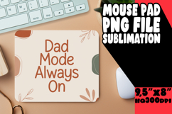 SWEET DESK PAD PLAYFUL PNG, Father's Day Product Image 1