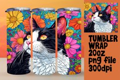 Tumbler Delights with Humorous Cats Product Image 1