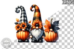 Halloween Gnome Sublimation - Clipart PNG Design Product Image 1