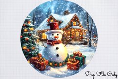 Christmas Winter Scenes Clipart PNG Product Image 1