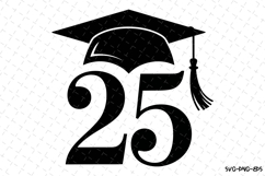 2025 Graduation svg | Graduation Svg | Svg Files Product Image 1