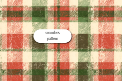 Classic Red and Brown Tartan Seamless Plaid Fabric Pattern Product Image 1