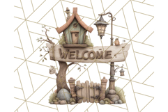 Cozy Cabin Critters Clipart PNG, Fall Animal Png Product Image 5
