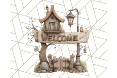 Cozy Cabin Critters Clipart PNG, Fall Animal Png Product Image 5