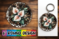 Radiant Circle Ornaments for Parties, Leopard Prints Product Image 1