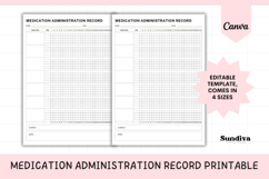 Medication Administration Record Printable 1 Product Image 1