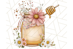 Cottagecore Kitchen Clipart, Vintage Country Floral Kitchen Product Image 5