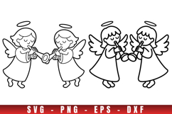 Christmas icon svg, icon png clipart, christmas outline svg Product Image 1