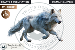 Watercolor Mystic Wols Fantasy Clipart PNG Graphics Product Image 1