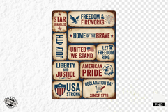 Patriotic Signs PNG illustrations Product Image 1
