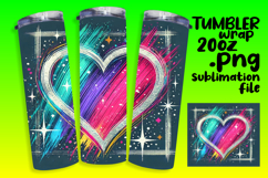 20oz Tumbler Design for Creative Gifts , Heart Product Image 1