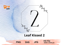 Leaf Kissed Monogram Product Image 1