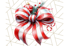 Bright Shiny Christmas Bows PNG Clipart, Winter Holiday Png Product Image 5