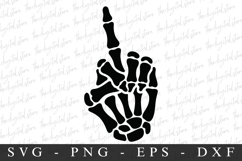 Middle Finger| SVG Cut files | Cricut Product Image 1