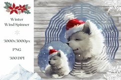 Christmas Dog Wind Spinner, Christmas Wind Spinner PNG Product Image 1