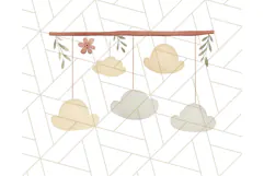 Watercolor Baby Dragon Clipart, Cute Nursery Fantasy PNG Product Image 3