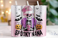 Spooky Nana Tumbler Wrap | Sublimation | Tumblers Product Image 1