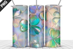 3D St Patrick&#039;s Day Tumbler Wrap| Sublimation Design Product Image 2