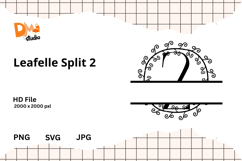Leafelle Split Monogram Product Image 1