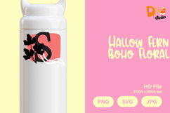 Hallow Fern Boho Floral Monogram Product Image 1