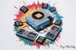 Video Games Clipart PNG Product Image 1