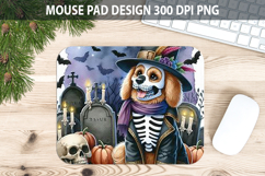 Watercolor Dog Mouse Pad Sublimation - Animal PNG Product Image 1