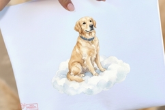 Pet Memorial Rainbow Bridge Clipart | 70 Watercolor PNG Product Image 14