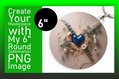 Unique Round Design for Coasters , 3D Heart Product Image 1