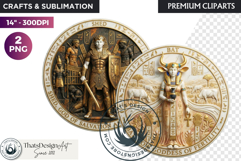 Ancient Egyptian Gods Pantheon Mythology Graphics cliparts Product Image 1